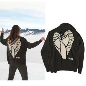 FRENCKENBERGER x VICTORIA MARY Clarke Metatron cashmere cardigan sweater XS